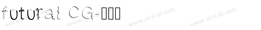 futural CG字体转换